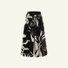 WENDYKEI B/W Pattern Culotte Trousers