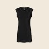 WENDYKEI Long T-Shirt With Cap Sleeves