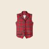 WENDYKEI Scottish Waistcoat Jacket