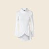 WENDYKEI Turtleneck T-Shirt With Asymmetric Hem