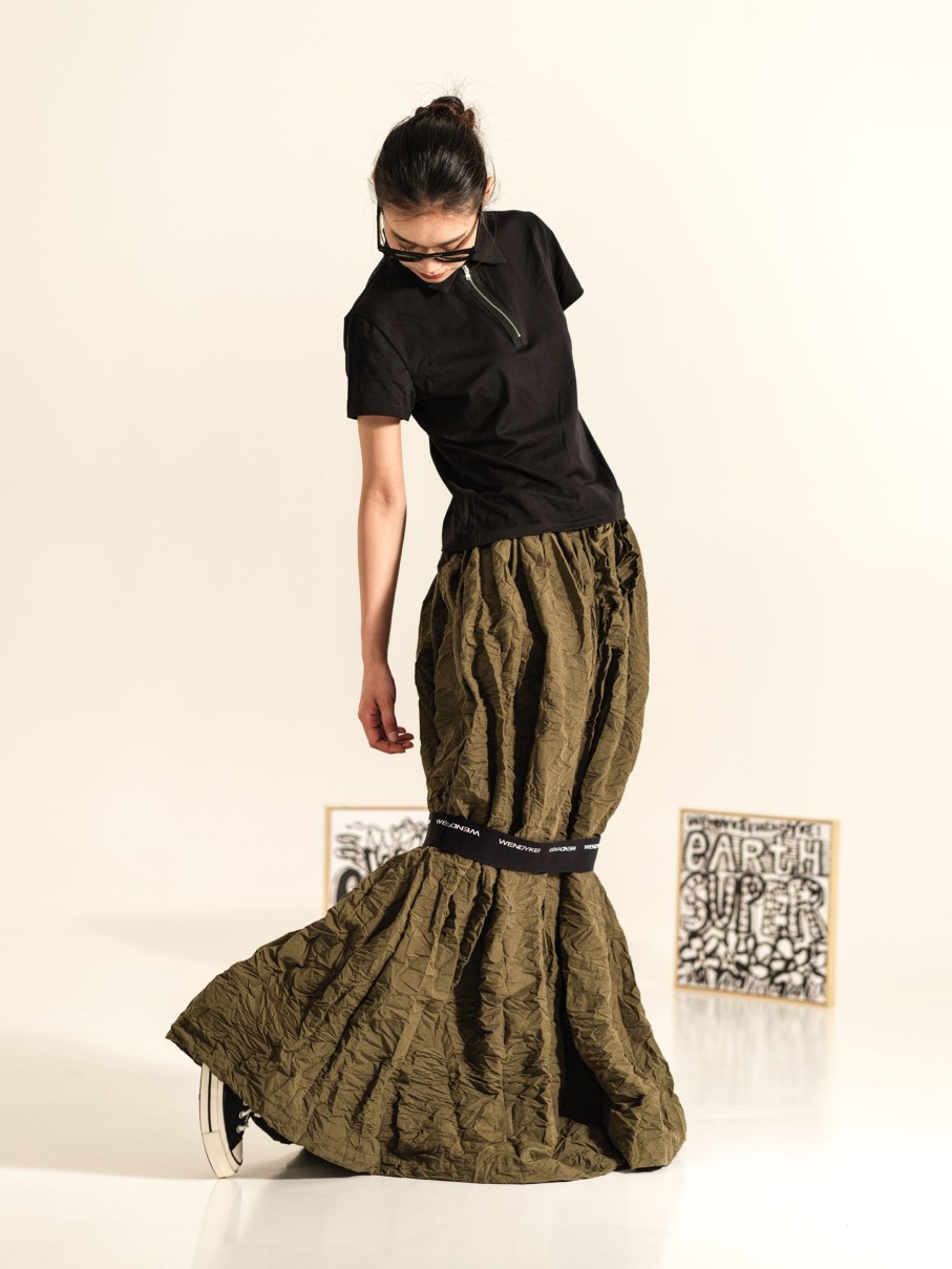 WENDYKEI Long Skirt With Elastic Band F/W23