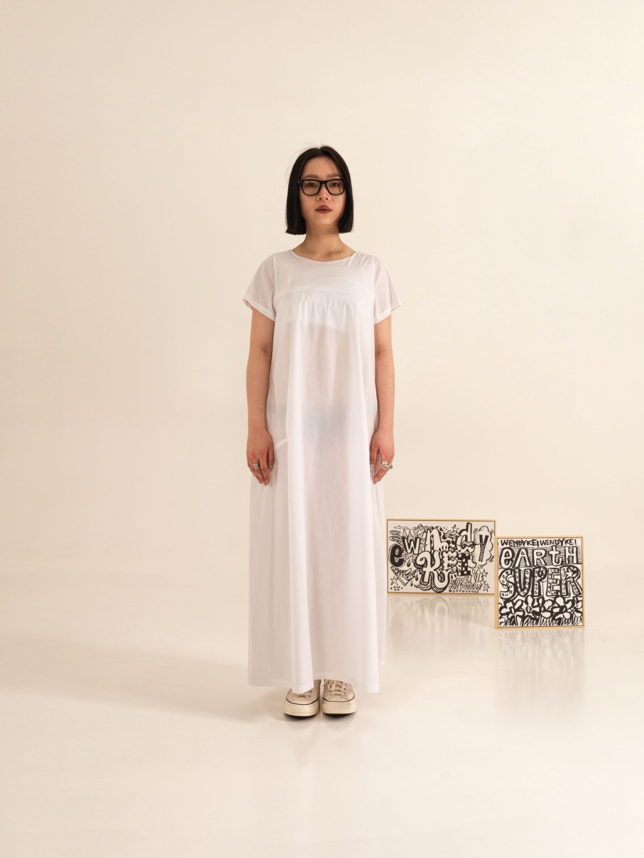 WENDYKEI Long Dress In Cotton Poplin