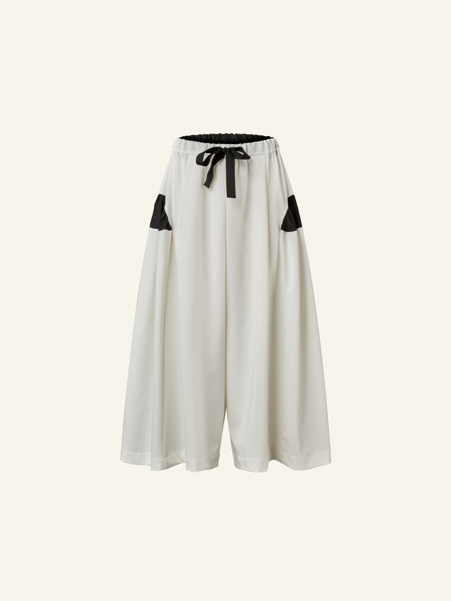 WENDYKEI Very Wide Pants In Viscose Blend