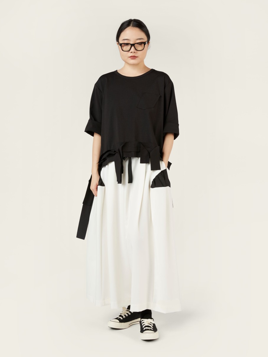 WENDYKEI Very Wide Pants In Viscose Blend