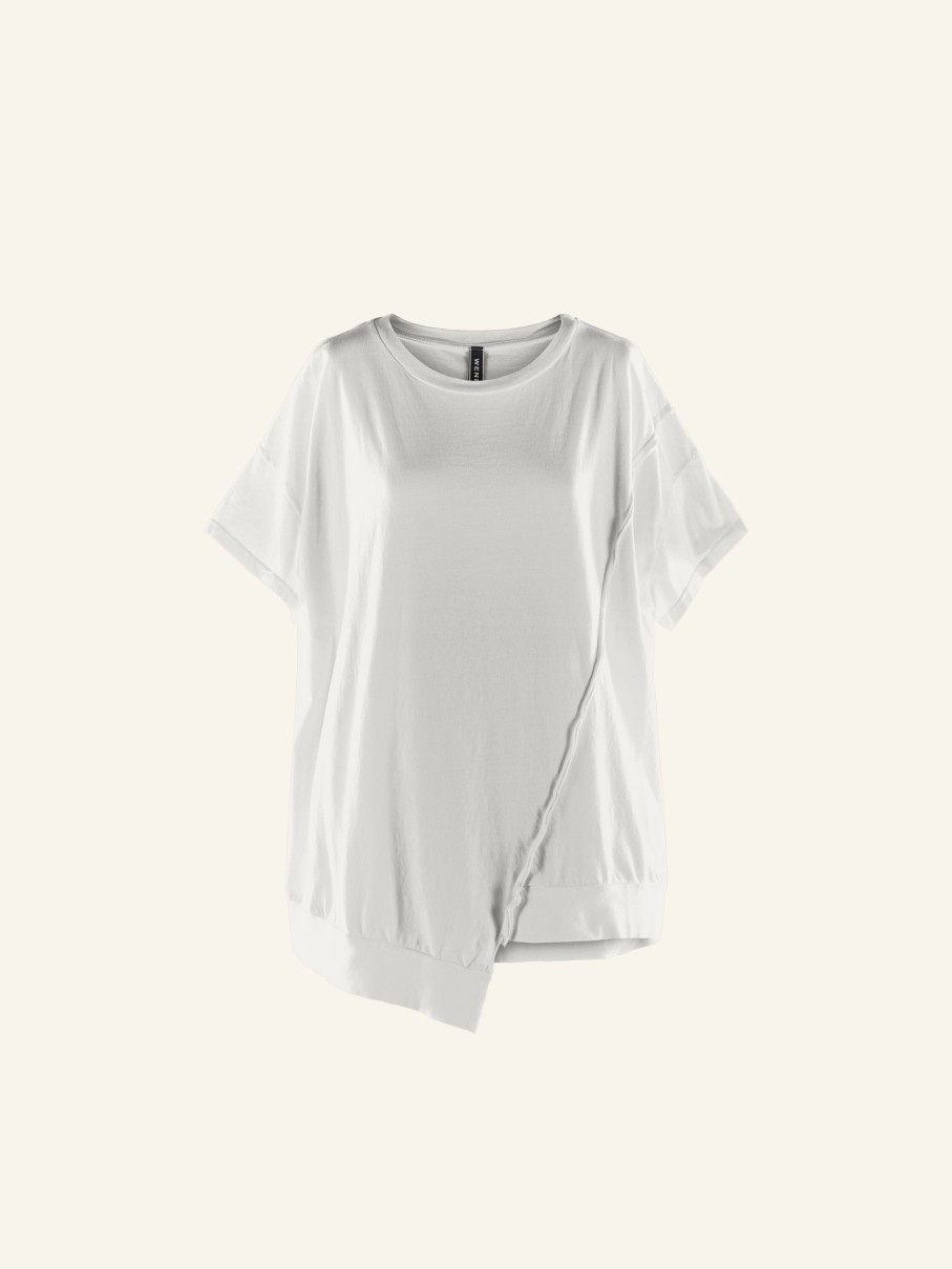 WENDYKEI T-Shirt With Asymmetrical Hem