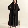 WENDYKEI Long Coat In Cotton Fabric With Rever Collar