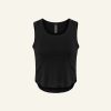 WENDYKEI Rounded Hem Crop Top