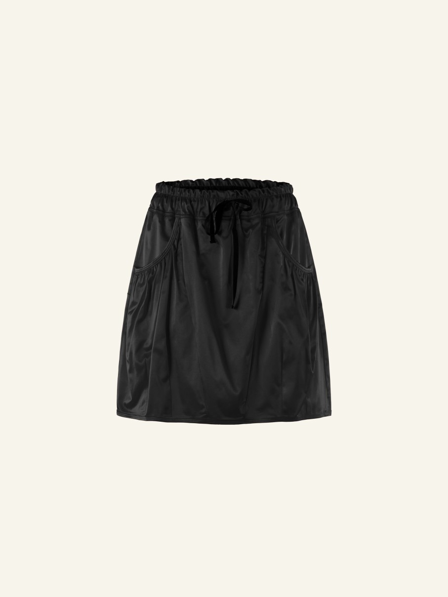 WENDYKEI Satin Mini Skirt