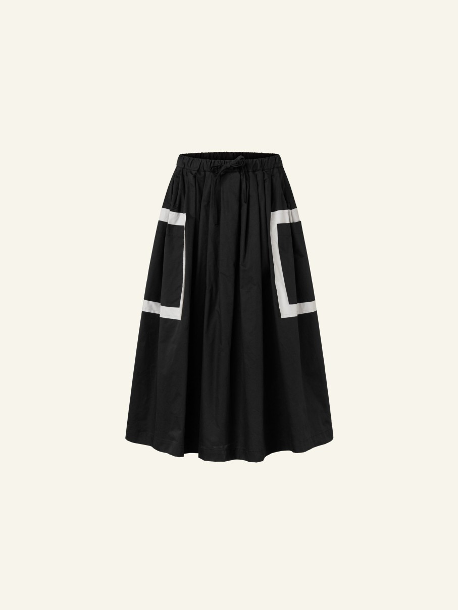 WENDYKEI Skirt With Two-Tone Pockets