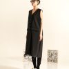 WENDYKEI Vest Overcoat In Viscose Blend Fabric