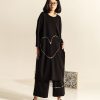 WENDYKEI Sweatshirt Midi Dress With Heart Stitching