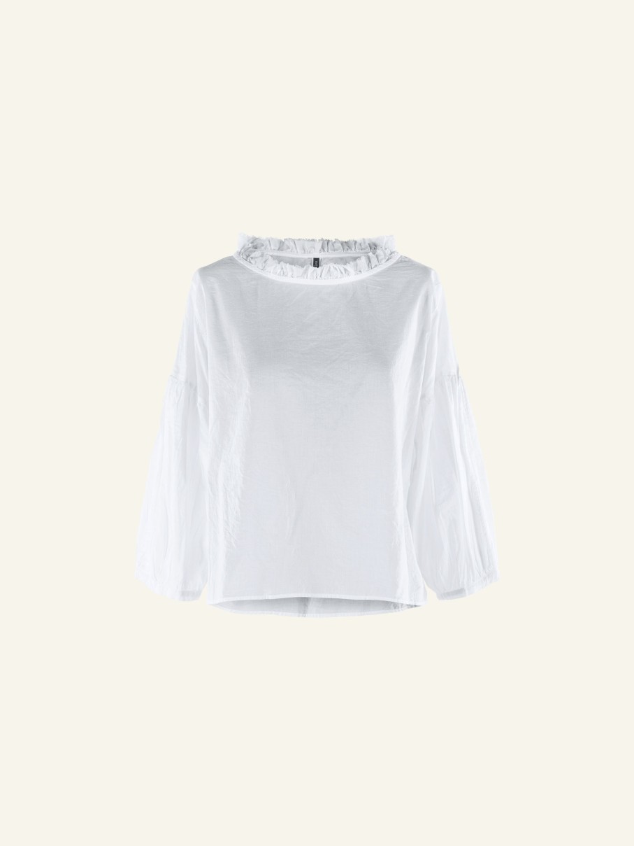 WENDYKEI Blouse With Ruffles On The Neck