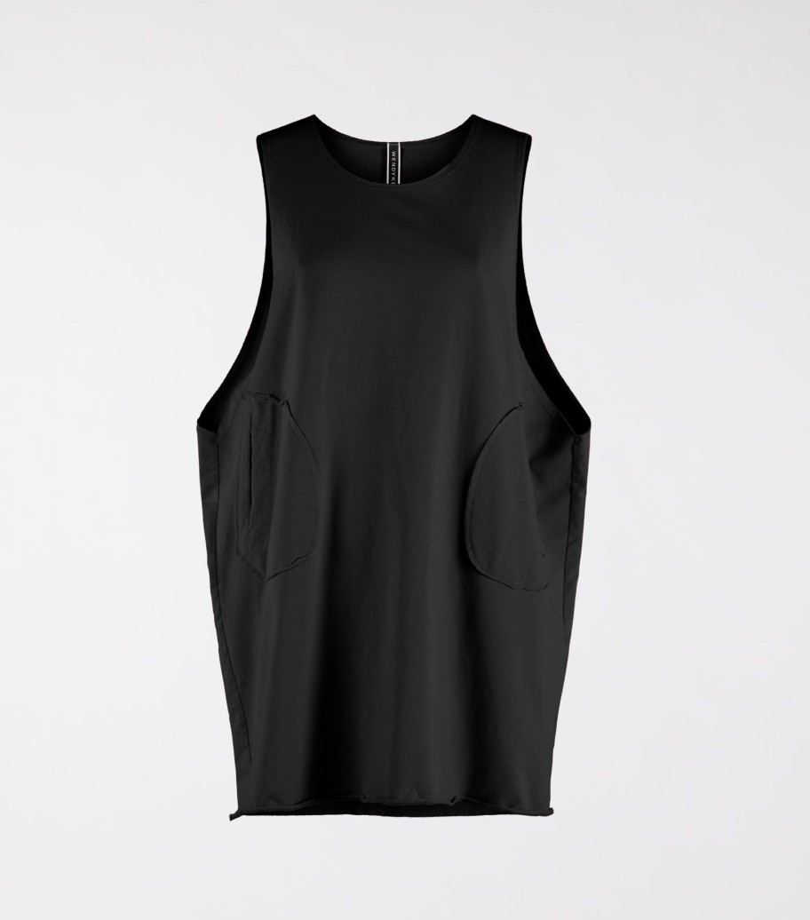 WENDYKEI Wide Tank In Sweatshirt