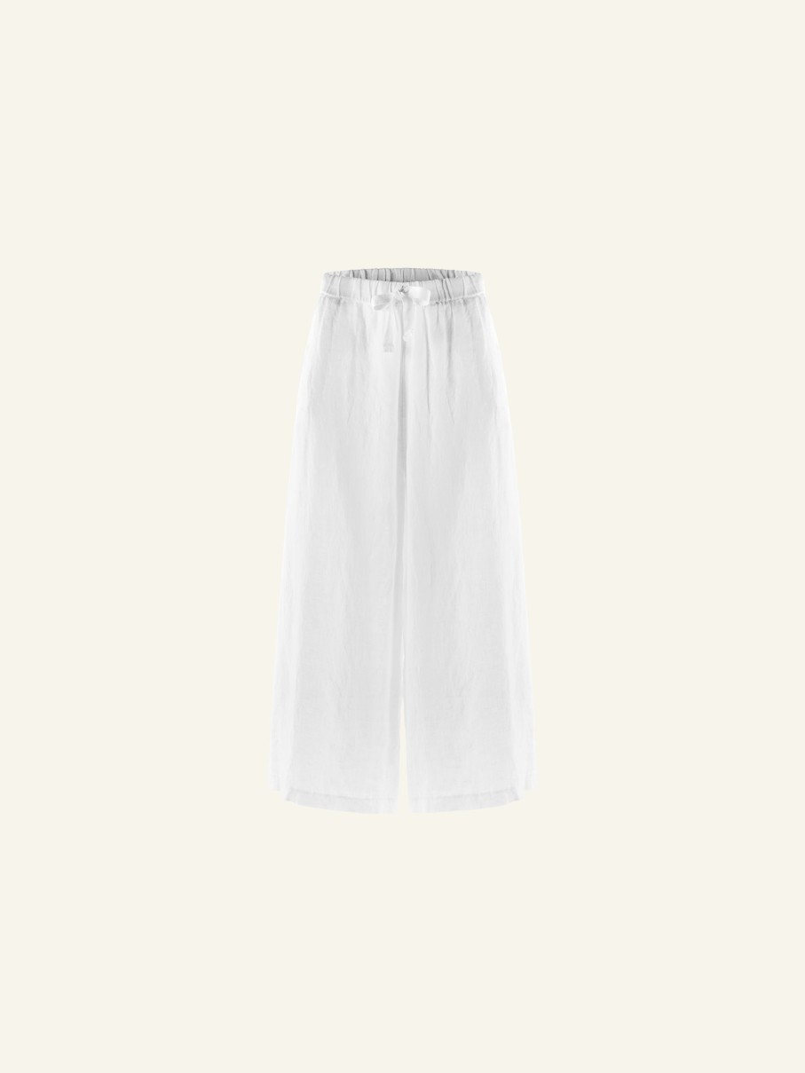 WENDYKEI Linen Palazzo Trousers