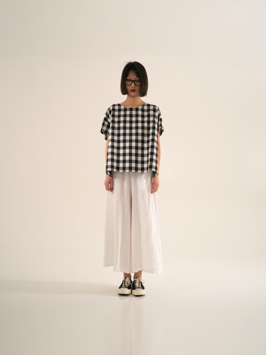 WENDYKEI Linen Palazzo Trousers