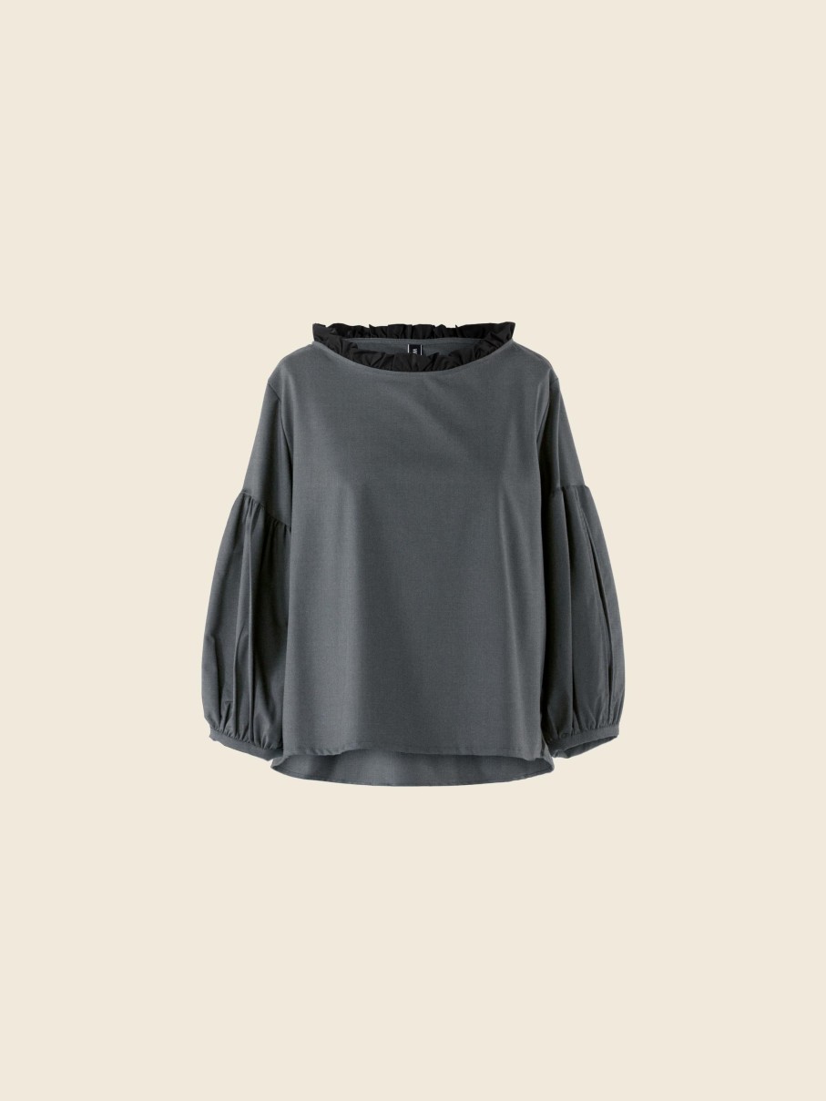 WENDYKEI Blouse With Puffed Sleeves