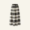 WENDYKEI Japanese Texture Long Skirt