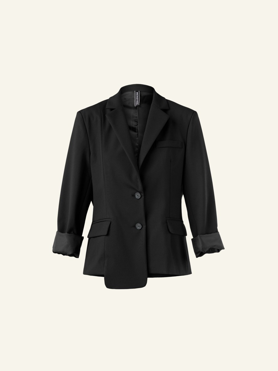 WENDYKEI Blazer With Waist Stitch