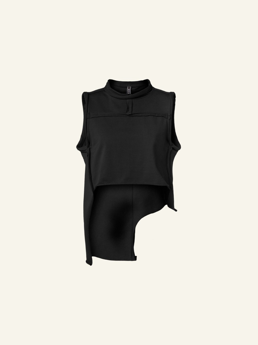 WENDYKEI Cropped Vest T-Shirt