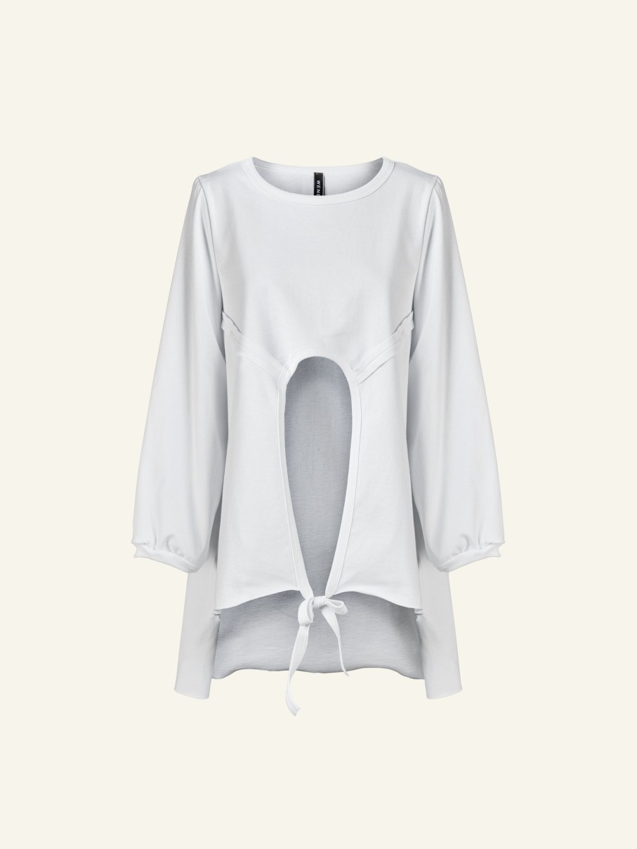 WENDYKEI T-Shirt With Front Hole Detail