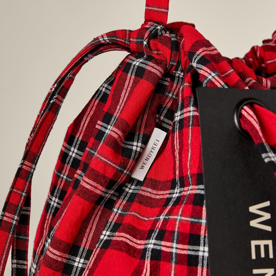 WENDYKEI Red Scottish Bag