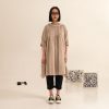 WENDYKEI Linen Dress With Folds